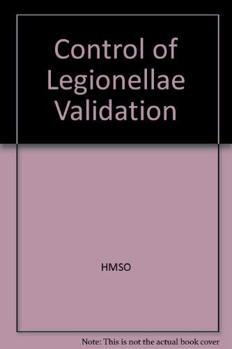 Buy Control of Legionellae Validation — BookShops.in