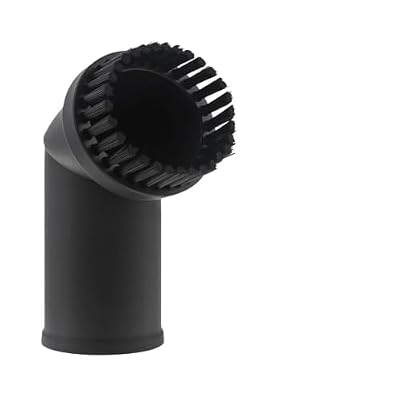 32 Mm Inside Diameter Soft Horse Hair Rotatable Vacuum Brush, Universal Round Handheld Dust Parts
