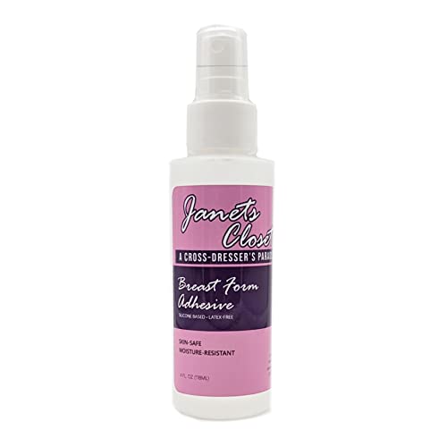 Janet's Closet Medical Grade Breast Form Prosthetic Adhesive - 4oz