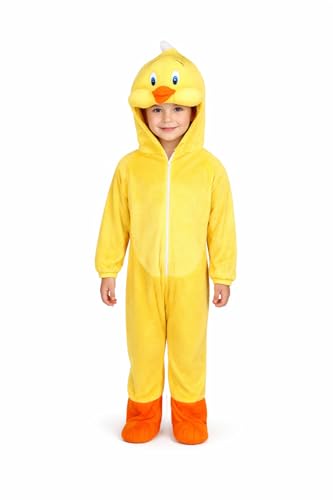 Image of Raj Costume Animal Fancy Dress Costume for Boys & Girls | Hooded Full Body Wildlife Zoo Animal Jumpsuit | Soft Costume for School Function, Fancy Dress, Halloween, Birthday, Cosplay & Role Play