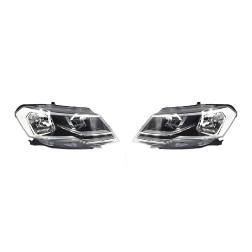 para VW para Jetta 2016 2017 2018 2019 Conjunto Faros Delanteros Repuesto Bombillas Faros(2 Pcs Left and Right)
