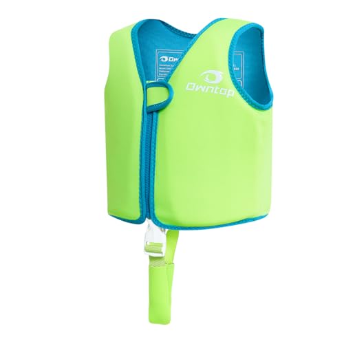 Owntop Kids Swim Vest -Toddler Float Jacket with Crotch Strap | Buoyancy Aid for Swimming Training | Neoprene Swim Jacket | Lightweight Float Swimsuit | Boys Girls Aged 5-8 Years | Learn to Swim