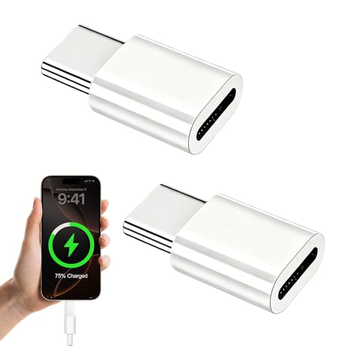 Adaptador Lightning a USB C   Adaptador de Audio Blanco Compatible con iPhone 15/16 USB C a Lightning Adapteu para Auriculares para iPhone Auriculares Lightning