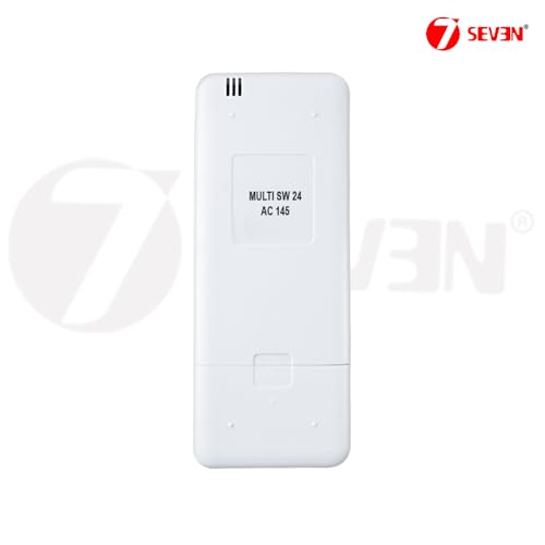 Image of 7SEVEN Compatible Godrej Ac Remote GYKQ-52 Model 145 with ECO Hotkey Suitable for Split and Window Air Conditioner Recommend to Match Exisiting Remote Control Key by Key