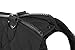 Gooby Fashion Vest Dog Jacket - Black, Large - Warm Zip Up Dog Bomber Vest with Dual D Ring Leash Water Resistant for Small to Medium Dogs