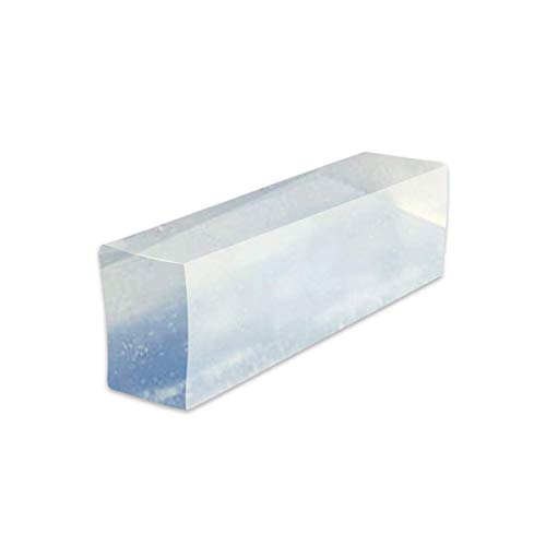 Image of Glycerine Ultra Clear Transparent Soap Base | 100% Pure Natural & Organic | Paraben, SLS, Chemical Free | Melt And Pure Soap Base Bar For Soap Making | (1 Kg)