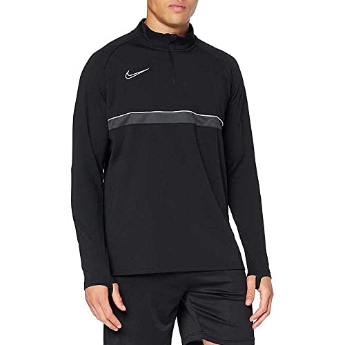 Nike Herren Academy 21 Drill Top Shirt, Black/White/Anthracite/White, M EU