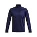 Under Armour Men's ArmourFleece 1/4 Zip, (410) Midnight Navy / / Black, Medium