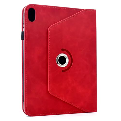 Coque iPad mini 7 rouge rotative fine anti-rayures 8.3" - 3