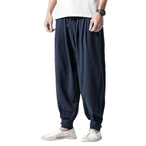 Pantalon de kung fu léger et respirant avec taille élastique ajustable