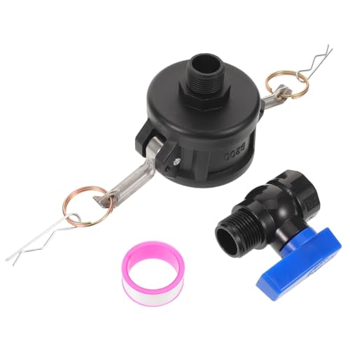 Gogogmee Adaptador de Válvula para Manguera de Jardín Accesorio Plástico para Tanque de Agua para Sistema de Riego y