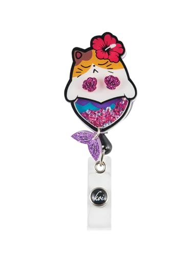 Badge shaker Classics A156 Meowmaid KOI porte-badge rétractable