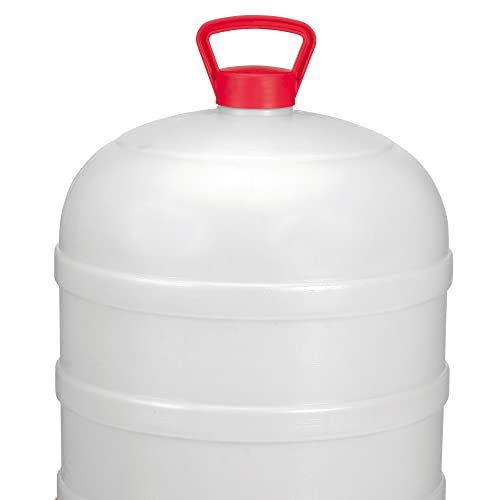 Little Giant 10 Gallon Tank Heavy Duty Poultry Chicken Gravity Waterer (2 Pack) #TOP2
