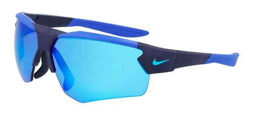 Nike Sunglasses CLOAK DUO EV 24036 410 Matte Obsidian/Blue Mirror