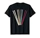 Retro Drumsticks Schlagzeuger Drummer Musik Schlagzeug T-Shirt