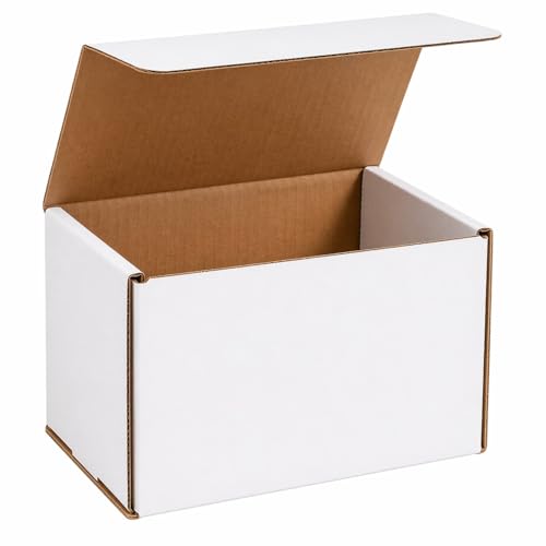White Shipping Boxes 6x4x4 Heavy Duty, Lightweight, 6'L X 4'W X 4'H Foldable Corrugated Cardboard...