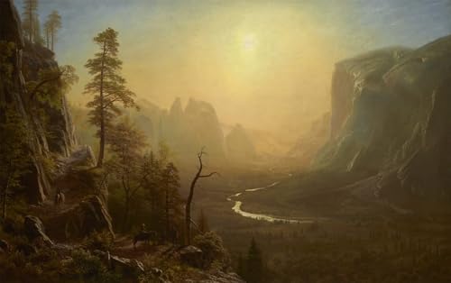 Impression sur toile Yosemite paysage naturel pour créer un havre de paix dans votre chambre