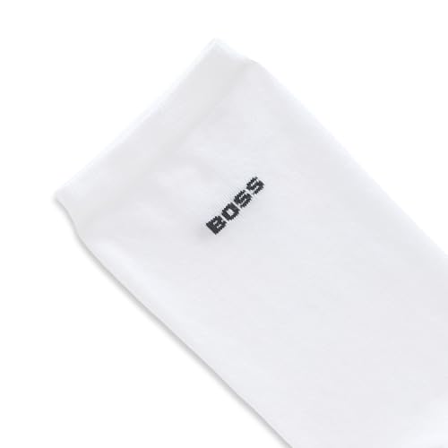BOSS Men's 2-Pack Iconic Stripe Design Regular Socks4