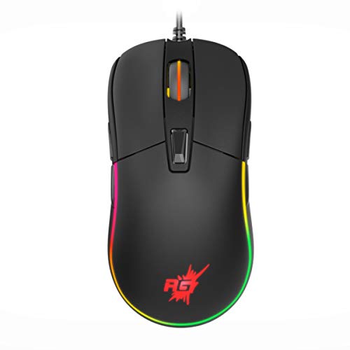 Image of Redgear Z-2 Gaming Mouse with PMW 3360 Sensor, 4 Side Buttons, RGB and dpi Upto 12000