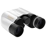 オペラグラス コンパクト 双眼鏡 10倍拡大 ホワイト 白 R0323-108