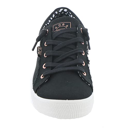 Skechers Women's Bobs 113328 P Sneaker, Black, 6 - Product Details