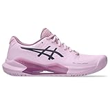 ASICS Women's Gel-Challenger 14 Tennis Shoes, 9, Light UBE/Indigo Fog