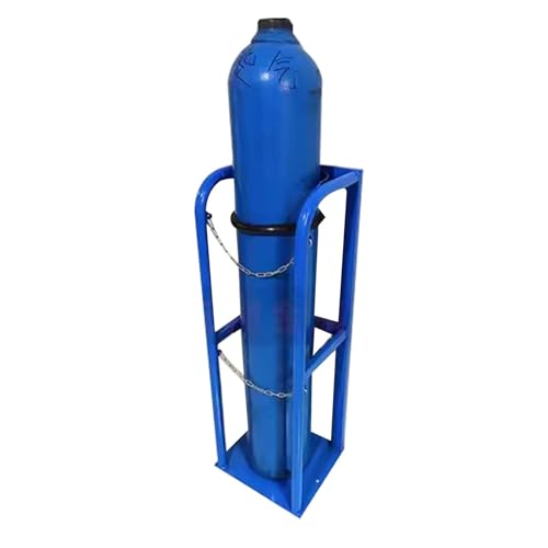 Support bouteille de gaz 40L au sol pour oxygène et propane médical
