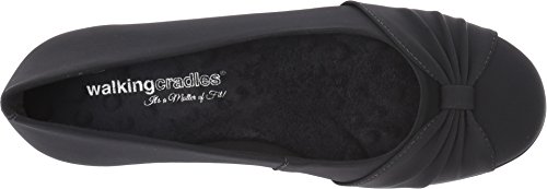 Image of Walking Cradles Fall Black Stretch Fabric 6 M (B)