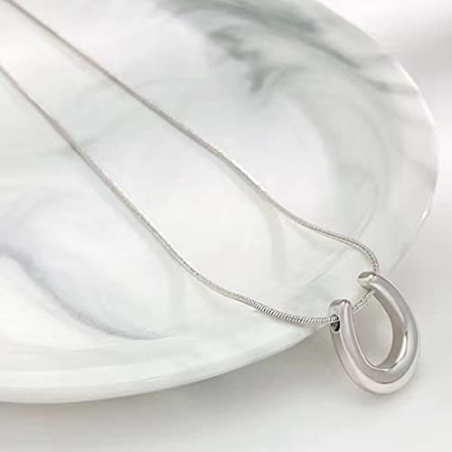 Jude Jewelers Stainless Steel Horse Shoe Style U Shaped Collar Statement Necklace3