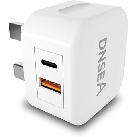DNSEA 20W Dual Port USB Charger Plug Cover