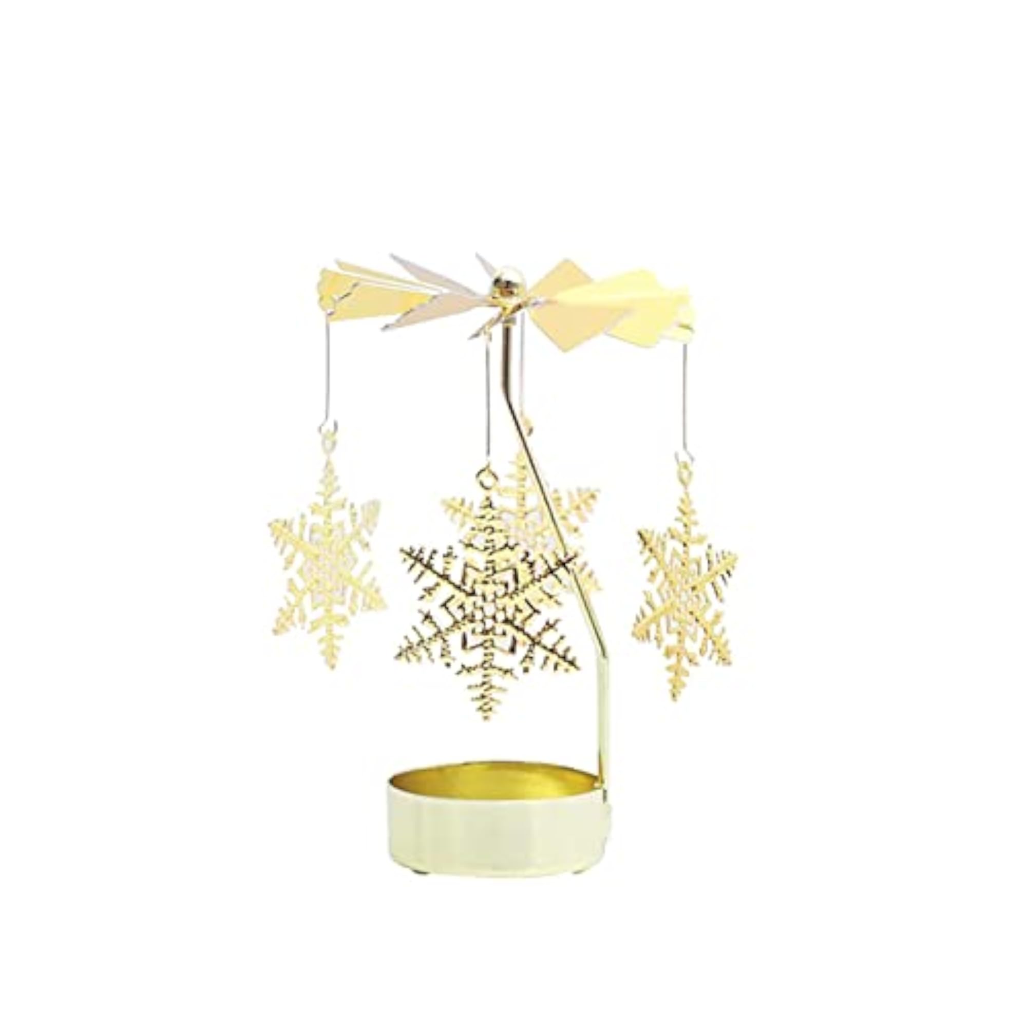 2Pcs Rotary Candle Holder Set, Elegant Home Decor