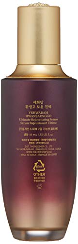 The Face Shop Yehwadam Hwansaenggo Ultimate Rejuvenating Serum | Ultra-Nourishing Balm-Type Cream For Skin Texture & Resilience | Skin Balance, Vitality & Natural Radiance Restoration, 1.52 Fl Oz #TOP3