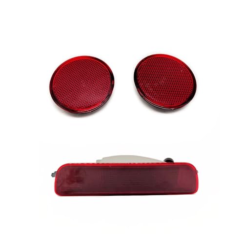 Réflecteur de pare-chocs arrière pour Nissan Qashqai J10 2008-2015 kit complet