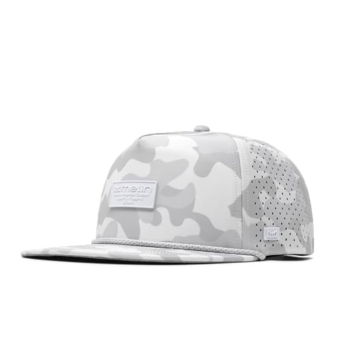 Image of melin Coronado Brick Hydro, Performance Snapback Hat, Water-Resistant Baseball Cap for Men & Women