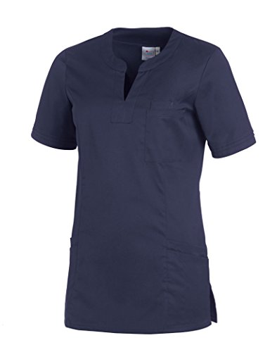 Leiber - Giacca Uniforme Sanitaria - Tinta Unita - Manica Corta - Donna Marine XXXL