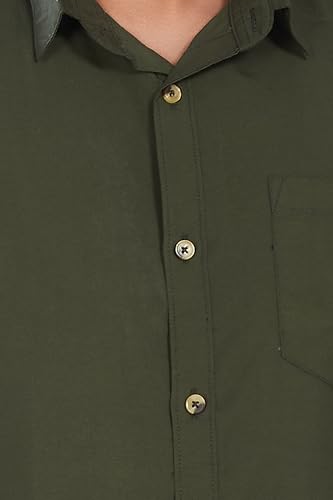 Image of DIVISIVE Men's Solid Slim Fit Shirt