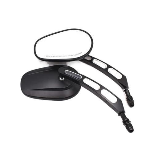 Espejo retrovisor motocicleta anti vibración de aleación aluminio