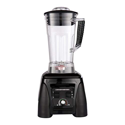 Samnuerly Blender Juicer, Blender Smoothie Maker Electric Blender Comercial Profesional para Verduras y Frutas Smoothie Maker Blender Food Processor 48000Rpm 2200W,Orange (Black)
