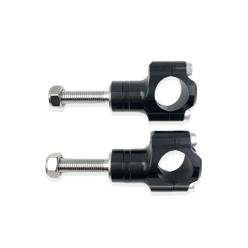 Riser de guidon 28 mm en aluminium CNC noir pour moto Avantis et Motoland robuste