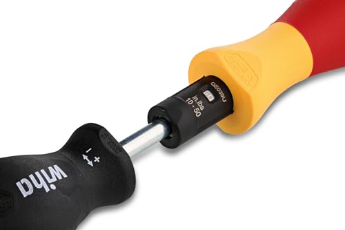 Image of Wiha 28781 20 Piece Insulated TorqueVario-S (10-50 in /lbs) and Slimline Blade Set | 10-50 in /lbs