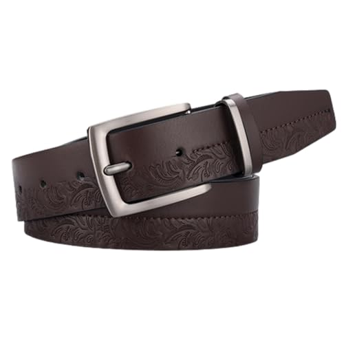 Ceinture motif floral western sculpté, l'esprit d'aventure