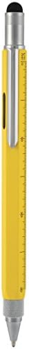 Monteverde USA One Touch Tool Pen, Ballpoint Pen, Yellow (MV35212)