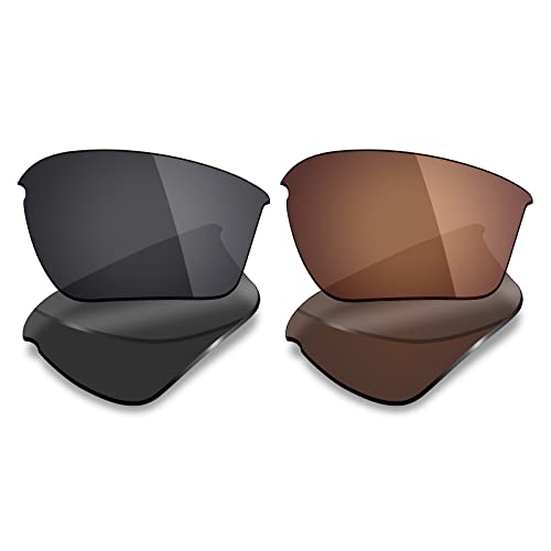 Image of Mryok 2 Pair Polarized Replacement Lenses for Oakley Half Jacket 2.0 XL Sunglass - Options