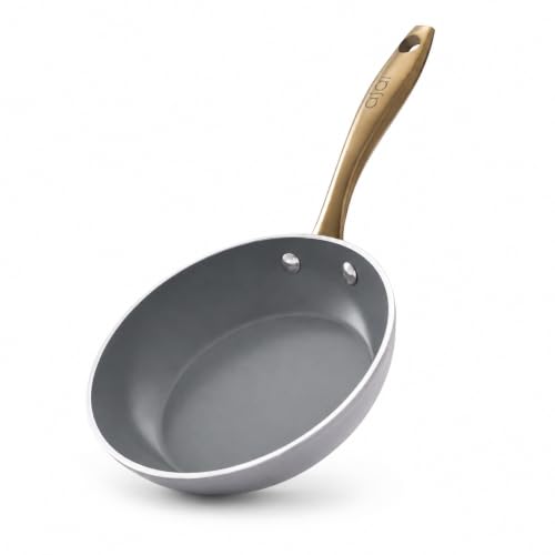 Image of Asai Ceramic Pan for Cooking 20cm Non Stick Frying Pan | Grey