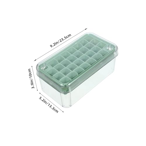 Set de cubitera doble capa verde con tapa miniatura 5