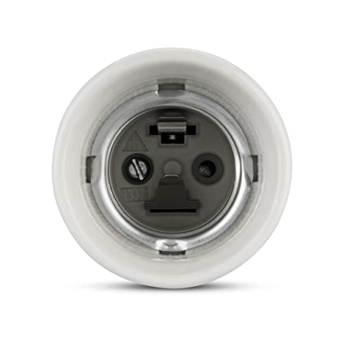 Porcelain Fitting E 27, weiss - Image 3