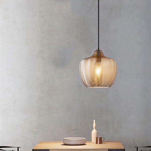 Abat-jour de lustre pour chambre et balcon avec base de lampe E27 - 4