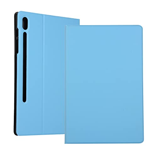 Coque Samsung Galaxy Tab S7 Plus étui antichoc bleu clair
