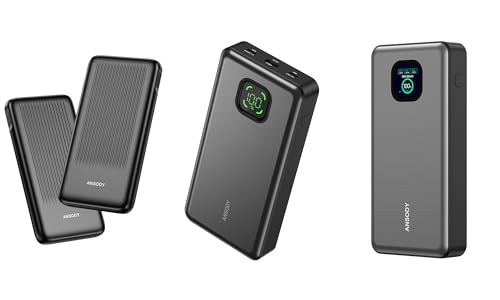 Cargador portátil Power Bank 2 unidades 10000mAh