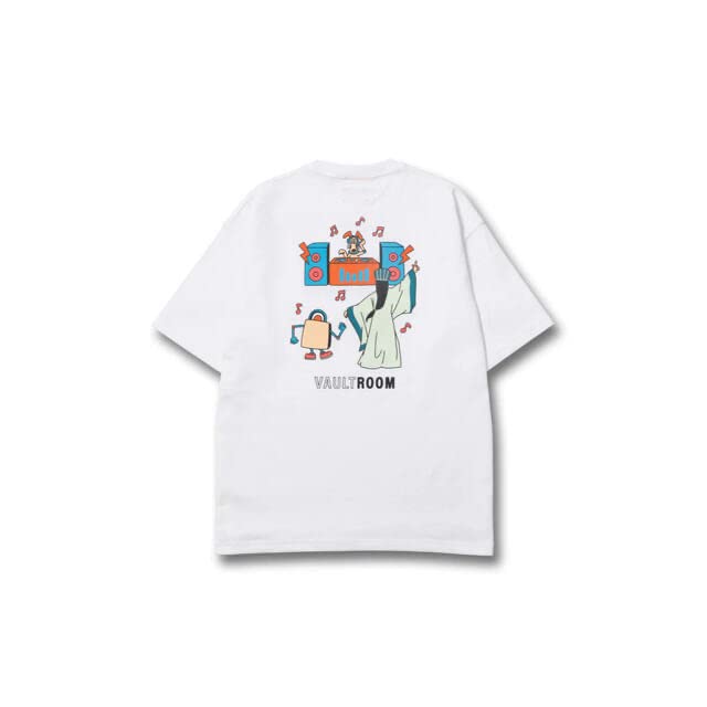 vaultroom パリピ孔明 Tシャツ vaultroom×パリピ孔明 「PARIPI KOUMEI TEE」刺繍Tシャツ